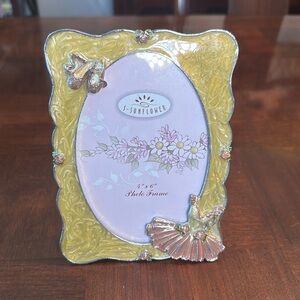 Ballerina Tutu Photo Picture Enameled Frame Ballet Shoes 4x6